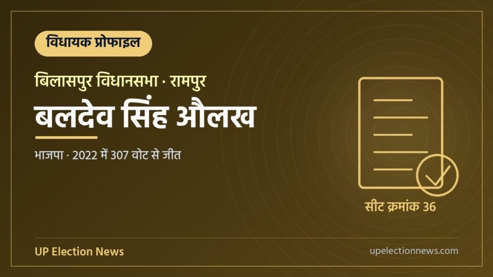 बलदेव सिंह औलख (बिलासपुर विधायक) की प्रोफाइल का ग्राफिक