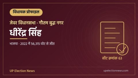 धीरेंद्र सिंह (जेवर विधायक) की प्रोफाइल का ग्राफिक