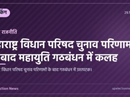 महाराष्ट्र विधान परिषद चुनाव परिणाम और राजनीतिक उथलपुथल का ग्राफिक कार्ड