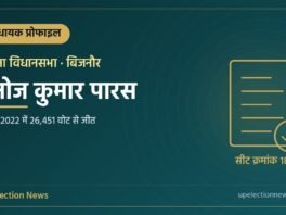 मनोज कुमार पारस (नगीना विधायक) की प्रोफाइल का ग्राफिक