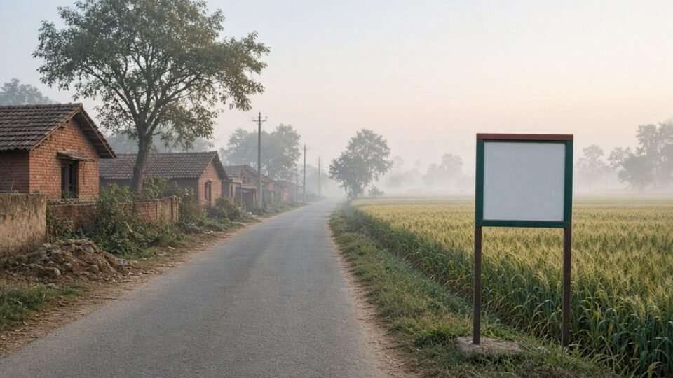 अयोध्या जिले के ग्रामीण इलाके की सांकेतिक तस्वीर