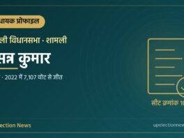 प्रसन्न कुमार (शामली विधायक) की प्रोफाइल का ग्राफिक