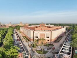 नई दिल्ली में नया संसद भवन