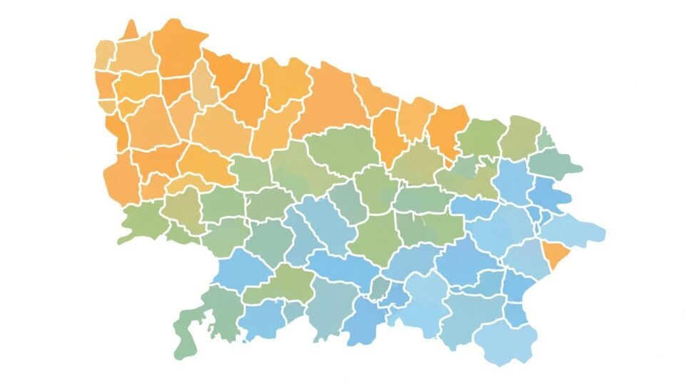 यूपी विधानसभा की 403 सीटें: जिलेवार सूची और 2022 में किस गठबंधन ने कितनी जीतीं